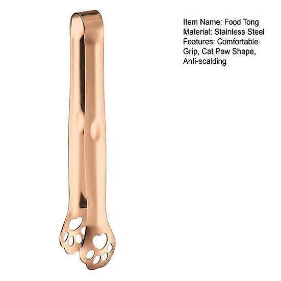 Easy to Use Cooking Clip Long Handle Useful Buffet Salad Dessert Bread Meat Tong