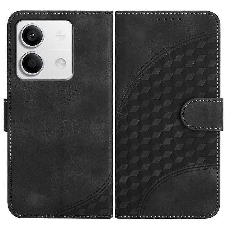 YX0060 Compatible For Xiaomi Redmi Note 13 4G Leather Case Elephant Head Pattern Phone Protector