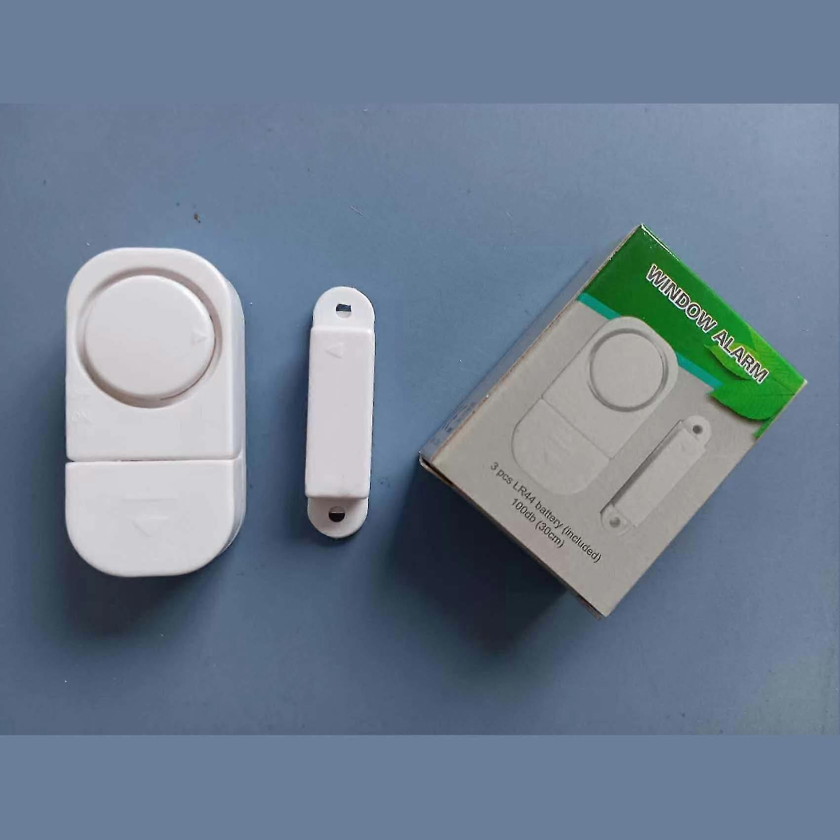 Door and Window Alarms with Magnets, Few Defective Products, Boxed (Export Only)