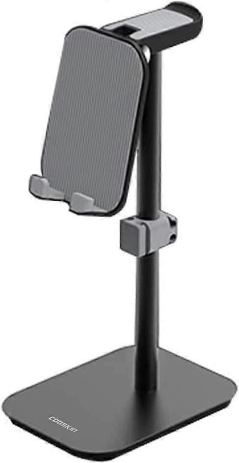 Upgraded Height Tablet/Phone Stand, Aluminum Alloy Holder Compatible with Kindle, e Book Reader Within 11 inch, Desktop Headphone Holder Cradle Dock, 