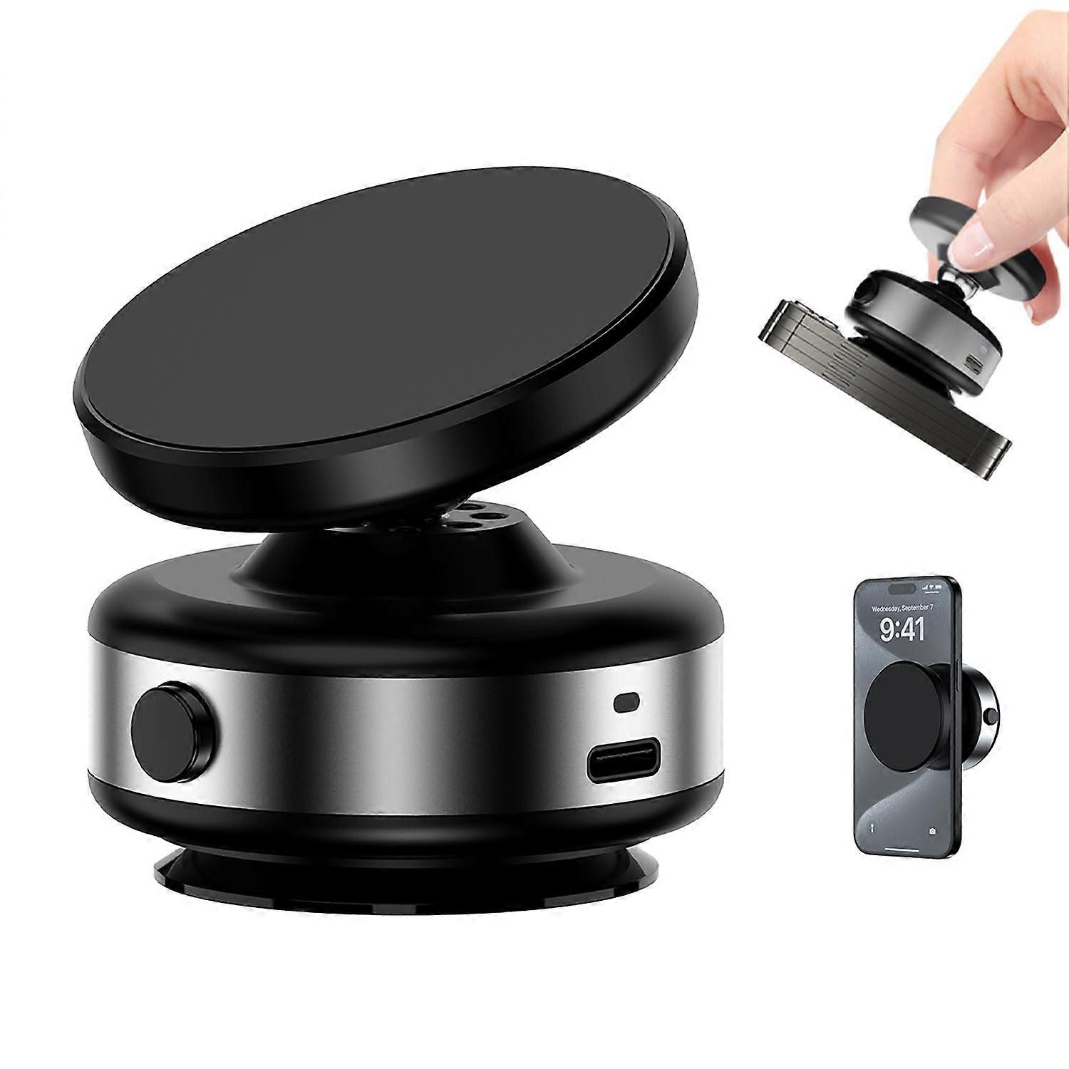 360-degree rotating magnetic phone holder