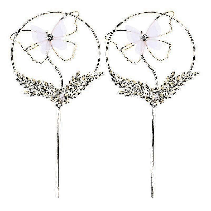 unique 2pcs cake decorations , Creative Cake Topper