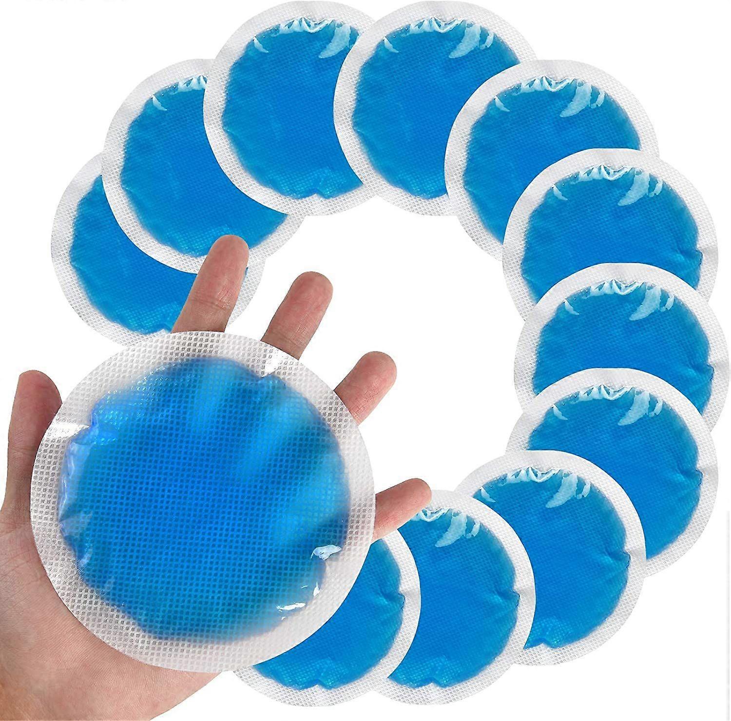 Round Reusable Gel Ice Pack with Cloth Backing, Soft Hot & Cold Pack fast