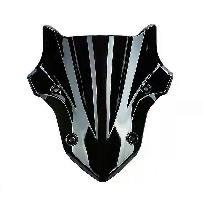 Black Motorcycle Windshield Windscreen Wind Deflector compatible for Z900 2017 2018 2019 ABS Accessories MAXP