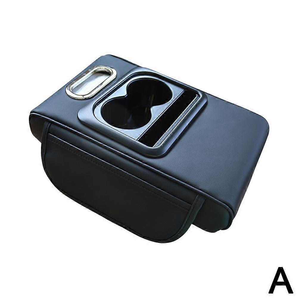 Car Center Console Armrest Pillow Auto Armrest Box Cushion Pad with Cup Holder