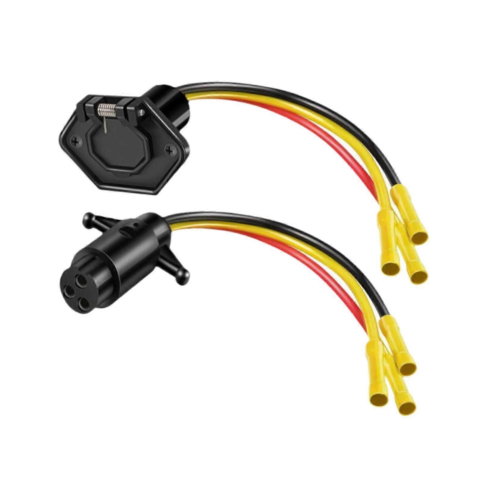 Trolling Motor Plug and Receptacle Boat Motor Socket Set Trolling Motor Kit