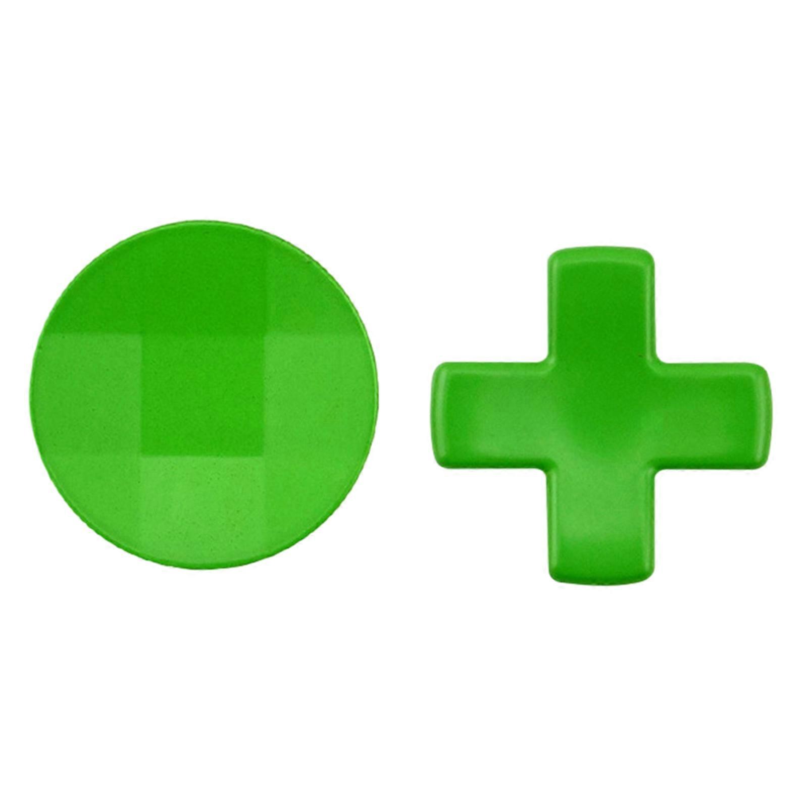 Versatile Gaming Accessory ABS Button Round Cross Key Durable Perfect for Various Game Genres & Players for Gaming  Green