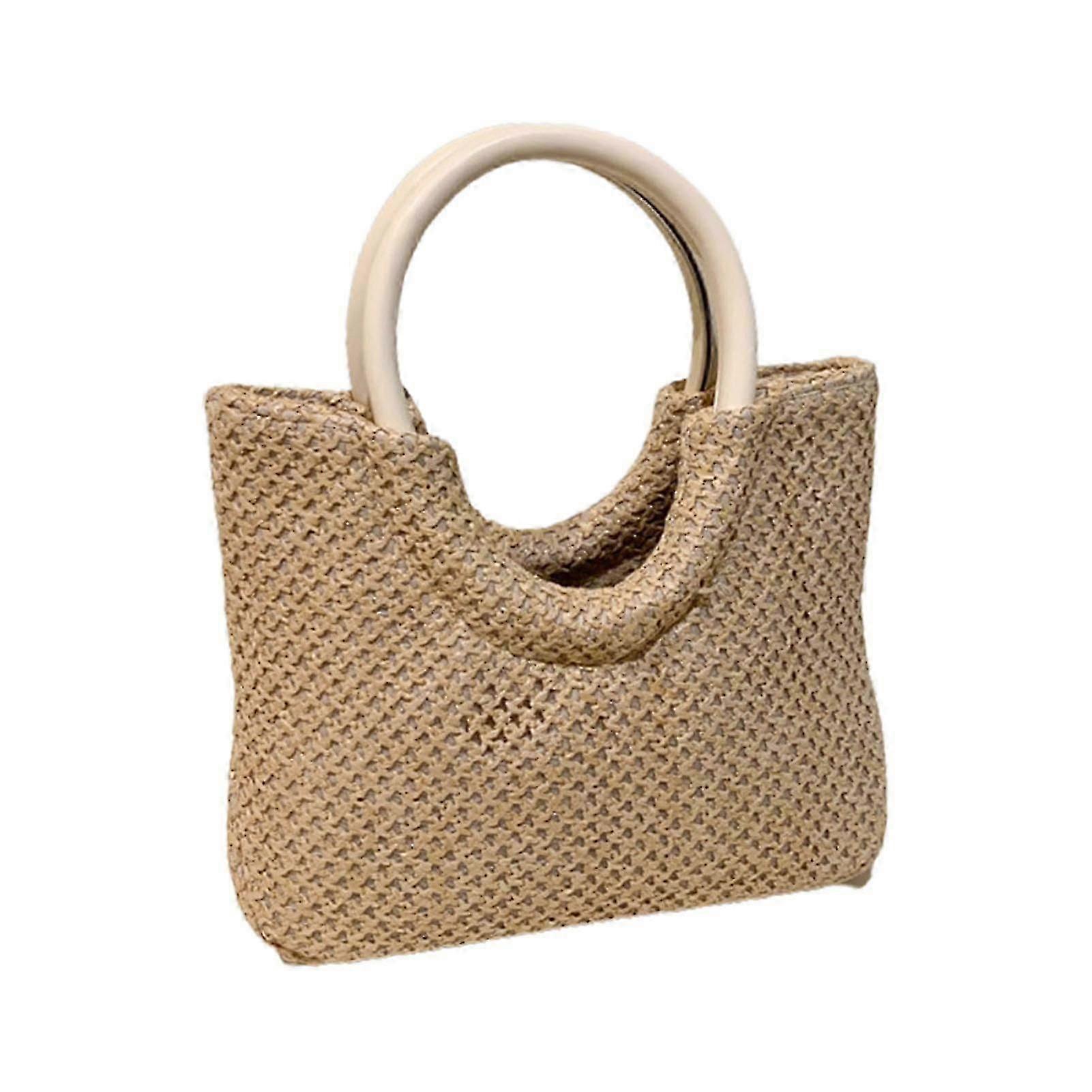 Shanghai Yangxin Travel Bag Handwoven High Capacity Stylish Simplicity Top Handle Handheld Daily Col