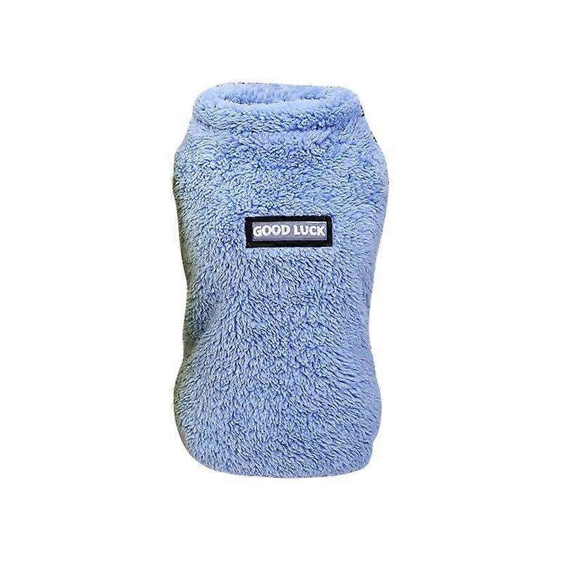Cat Clothes Autumn Winter Pet Vest Coats for Small Cats Dogs Plush Puppy Kitten Clothes Good Luck Dog Jacket Pet Clothing
