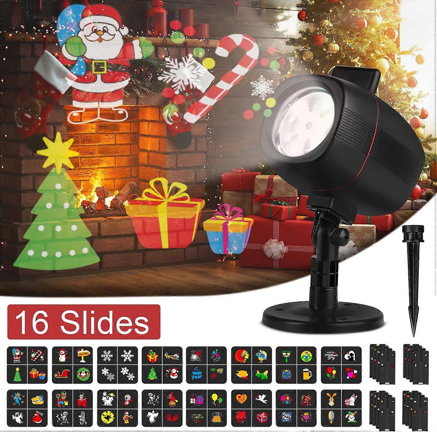 Christmas Snowflake Projector, HD Dynamic Snowfall, Projection Lamp Decoration