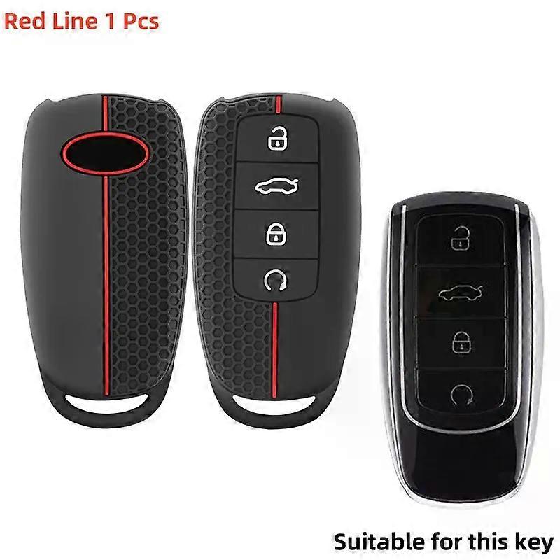 Silicone Keychain Car Keys Accessories Holder Key Cover Case compatible for Chery Omoda 5 C5 Tigo 7 8 Pro Max Tigo 7 8 Plus Arrizo 5 Plus