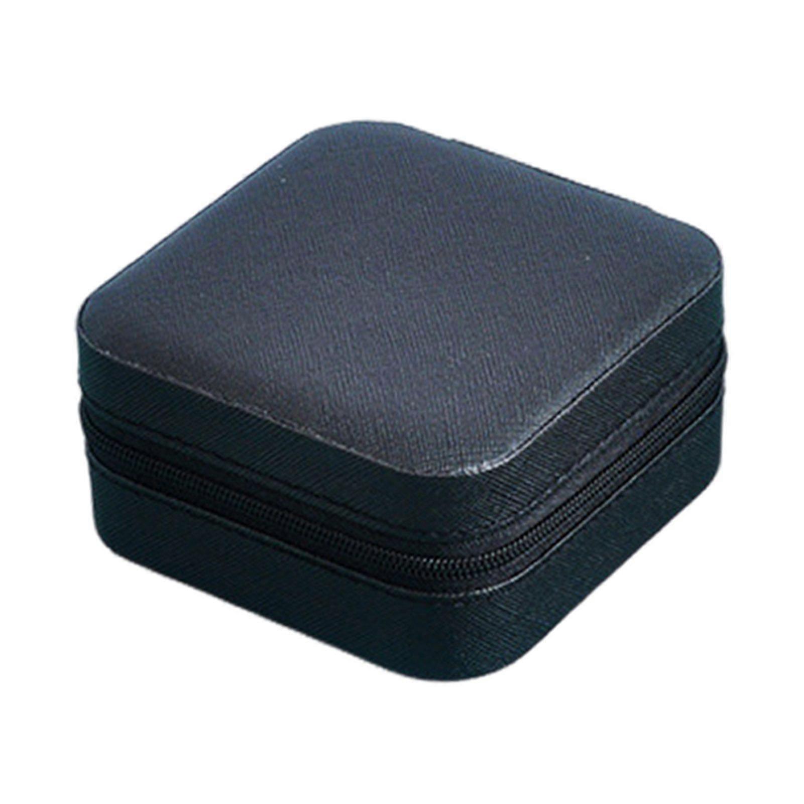 Jewelry Mini Storage Box Earrings Rings Organizer with Soft Lining Large Capacity Compact Design Portable Storage Display Case