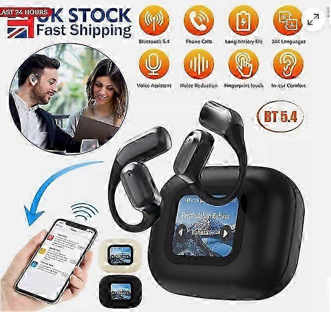 2025 144+言語AI翻訳イヤフォンリアルタイムBluetooth翻訳イヤホン