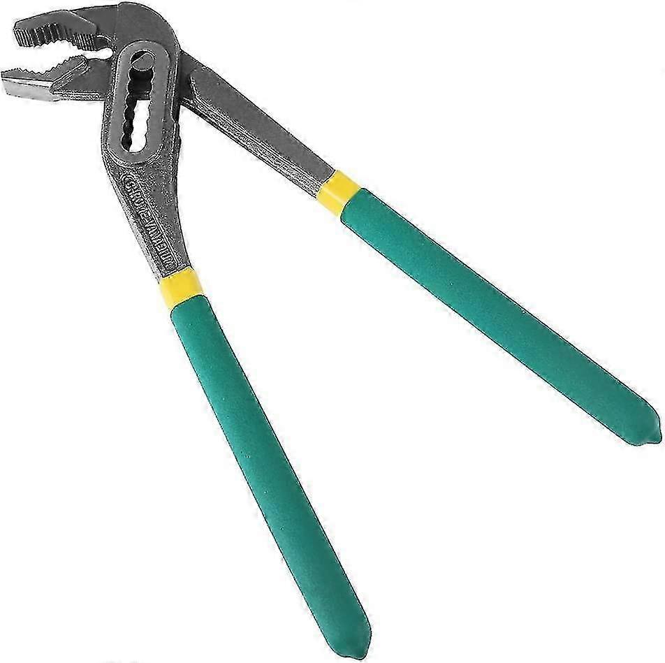 Multifunctional Adjustable Water Pump Pliers Green Hand Tool (1pc)