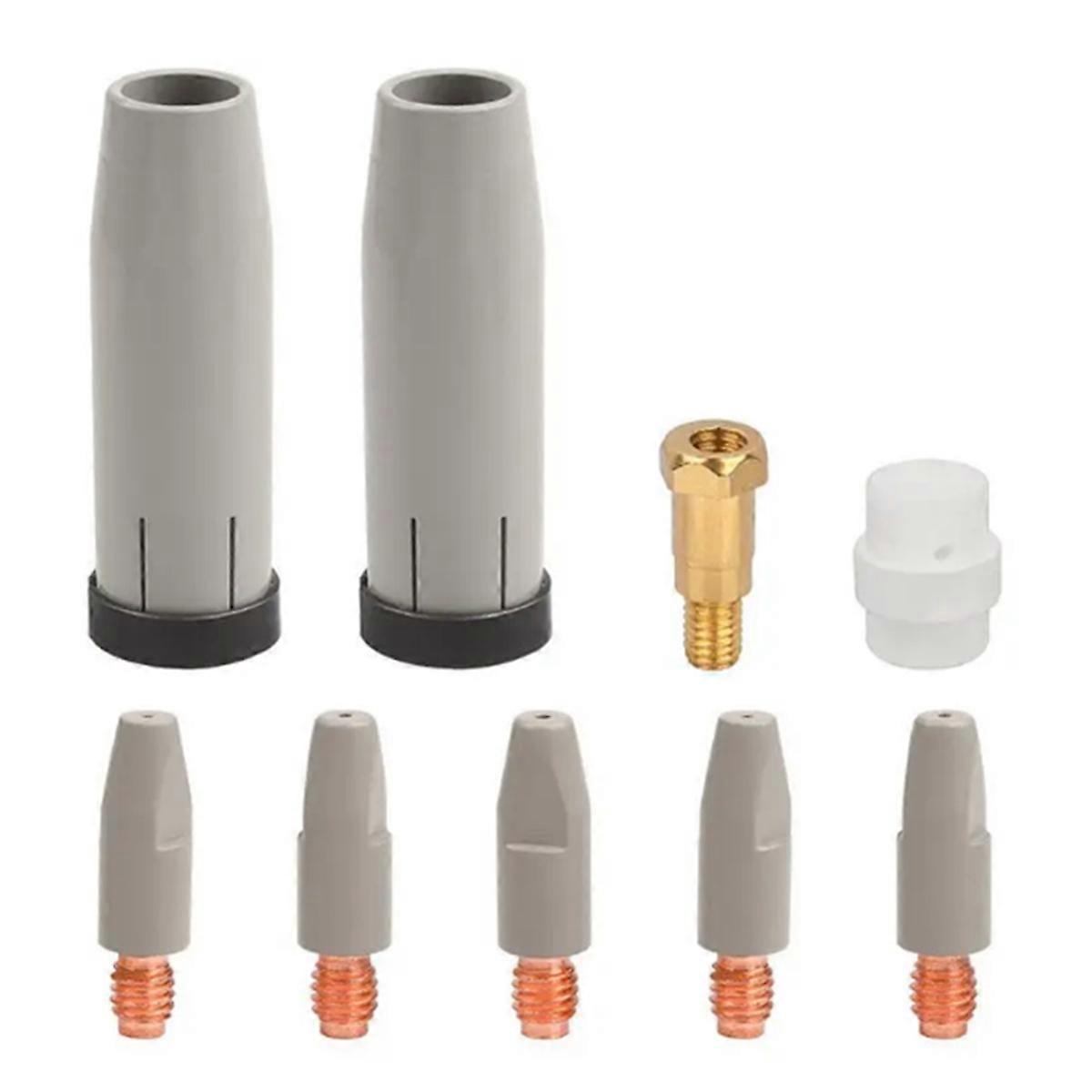 9Pcs 24KD Coating Protection Nozzle 1.0mm MIG Torch
