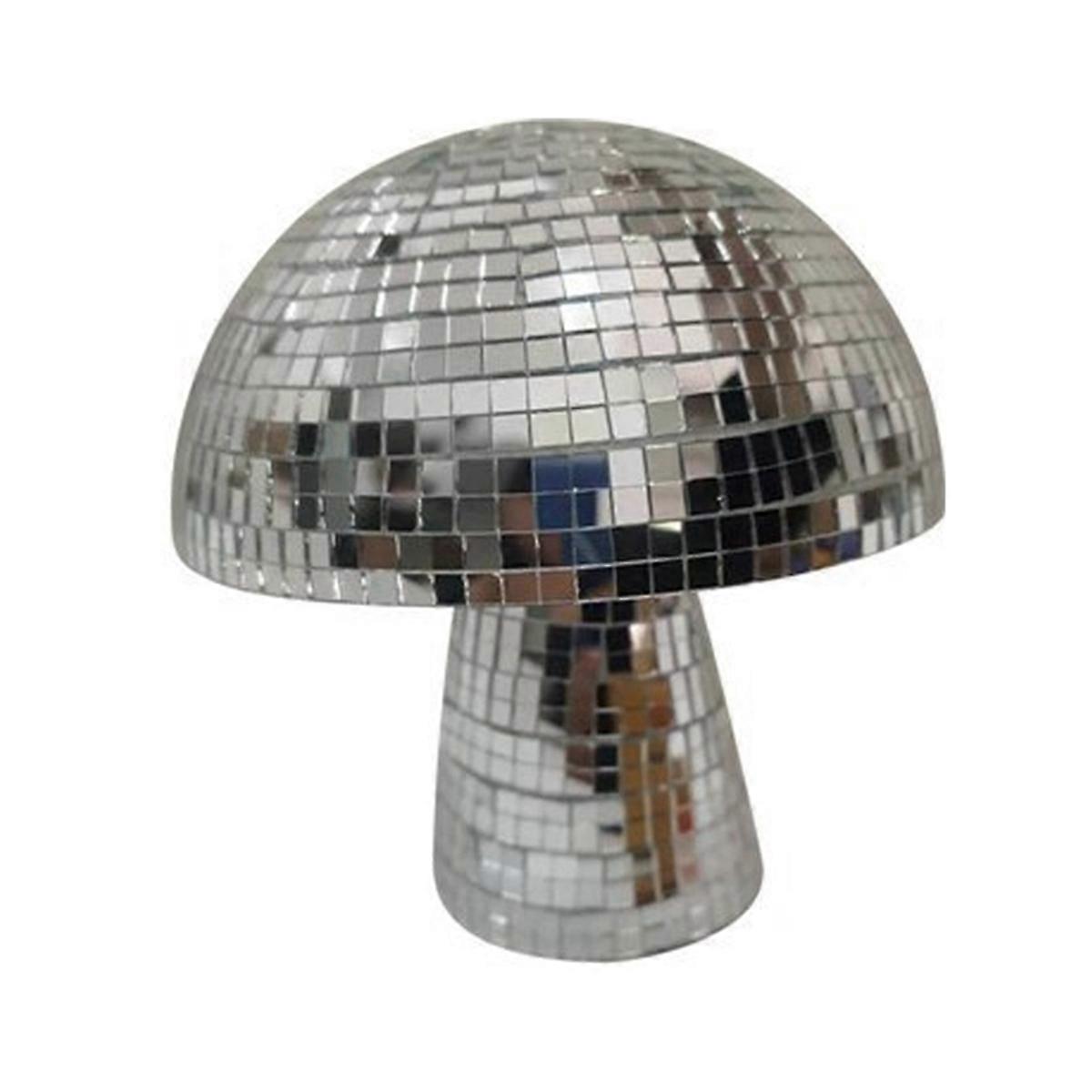 5in Mushroom Shape Disco Mirror Ball Bedroom Decoration