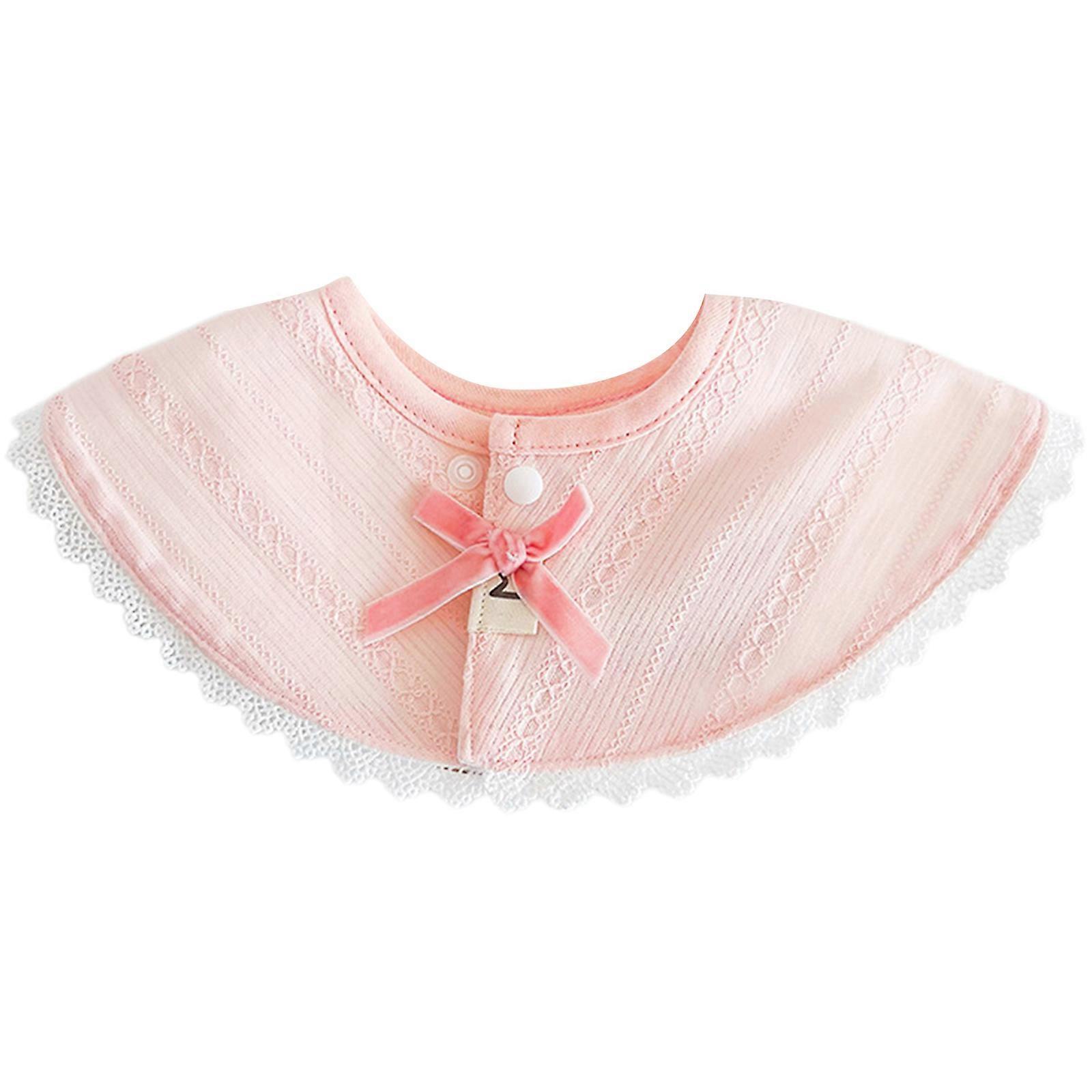 Zarif Dantel Bebek Önlükler Dairesel Tasarımlar Yenidoğan Önlükler Emici ve Pamuk Bebek Önlükleri 0-2 Yaş İçin Taşınabilir Önlükler