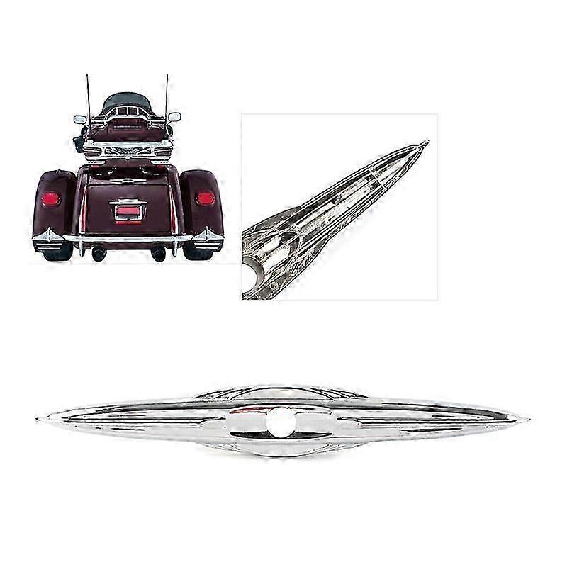 Chrome Rear Trunk Latch Accent Trim for Street Tri Glide Trike FLHXXX