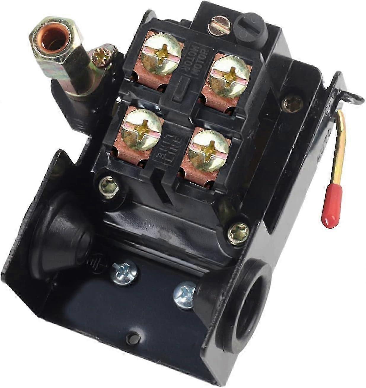 Kraftig luftkompressor trykafbryderkontrol 90-125 psi enkelt port, 26A erstatter