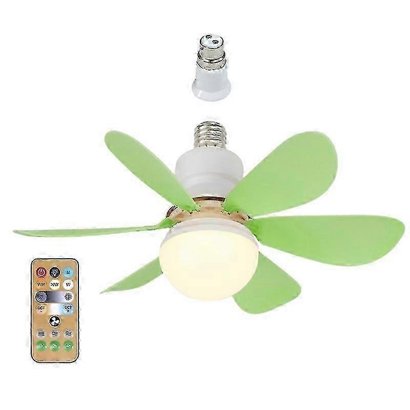 E27 B22 Thread LED Fan Chandelier Fan Celling Fan with Memory Timing Function