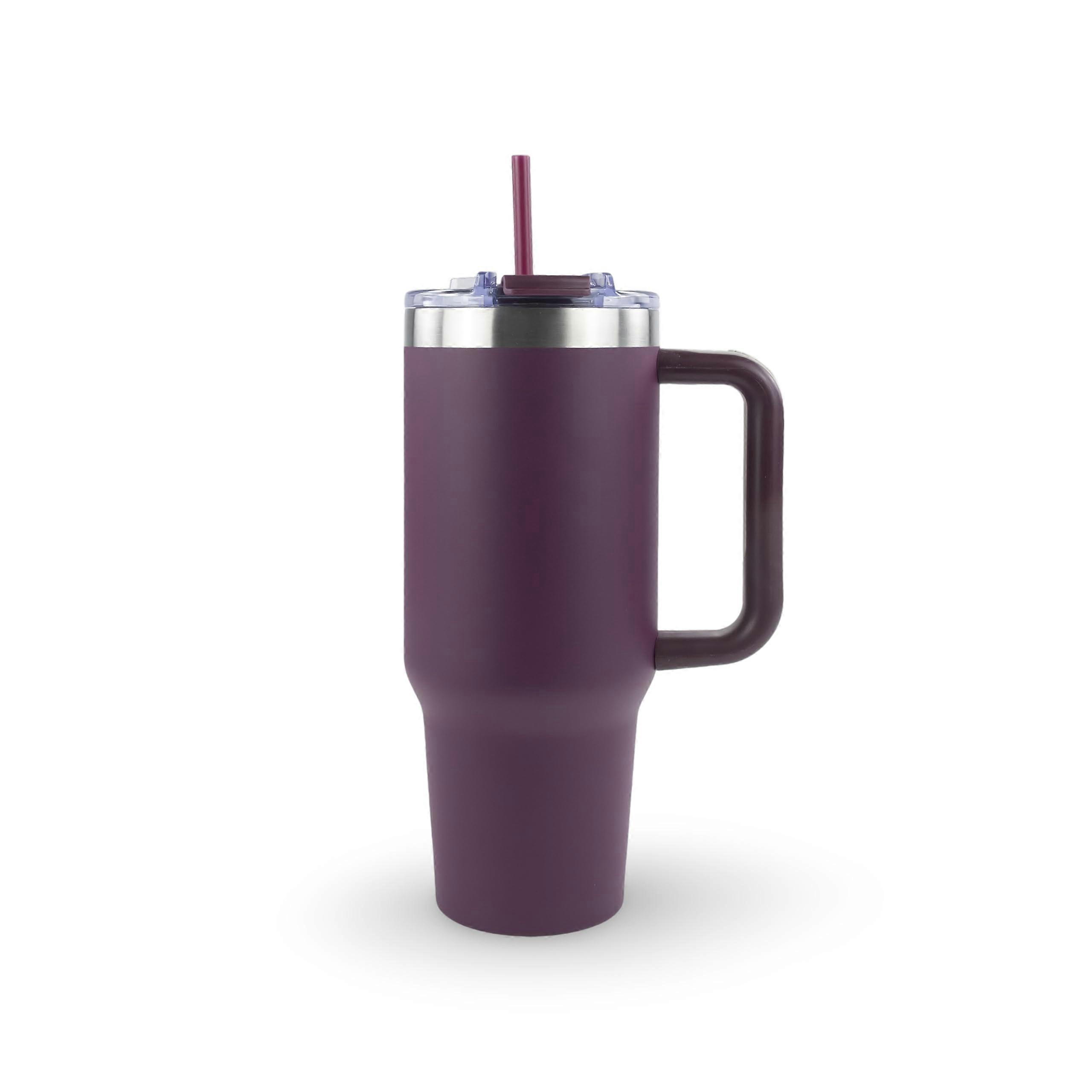 Insulated Tumbler for Drinking and Traveling 40 oz