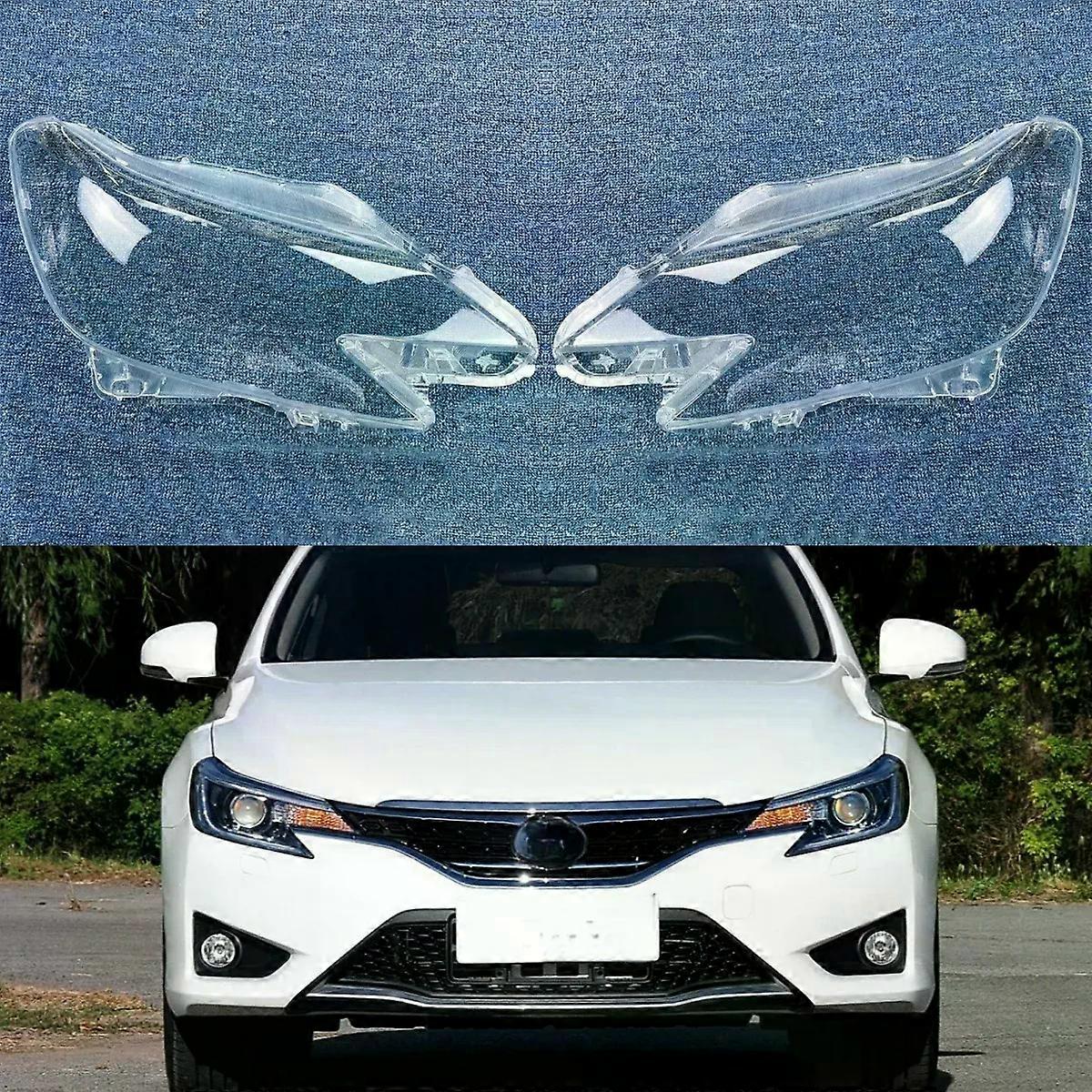 High qualityFor Toyota Reiz 2013 2014 Front Headlamp Cover Headlight Shade Transparent Lamp Shell Mask Replace Original Lampshade Plexiglass