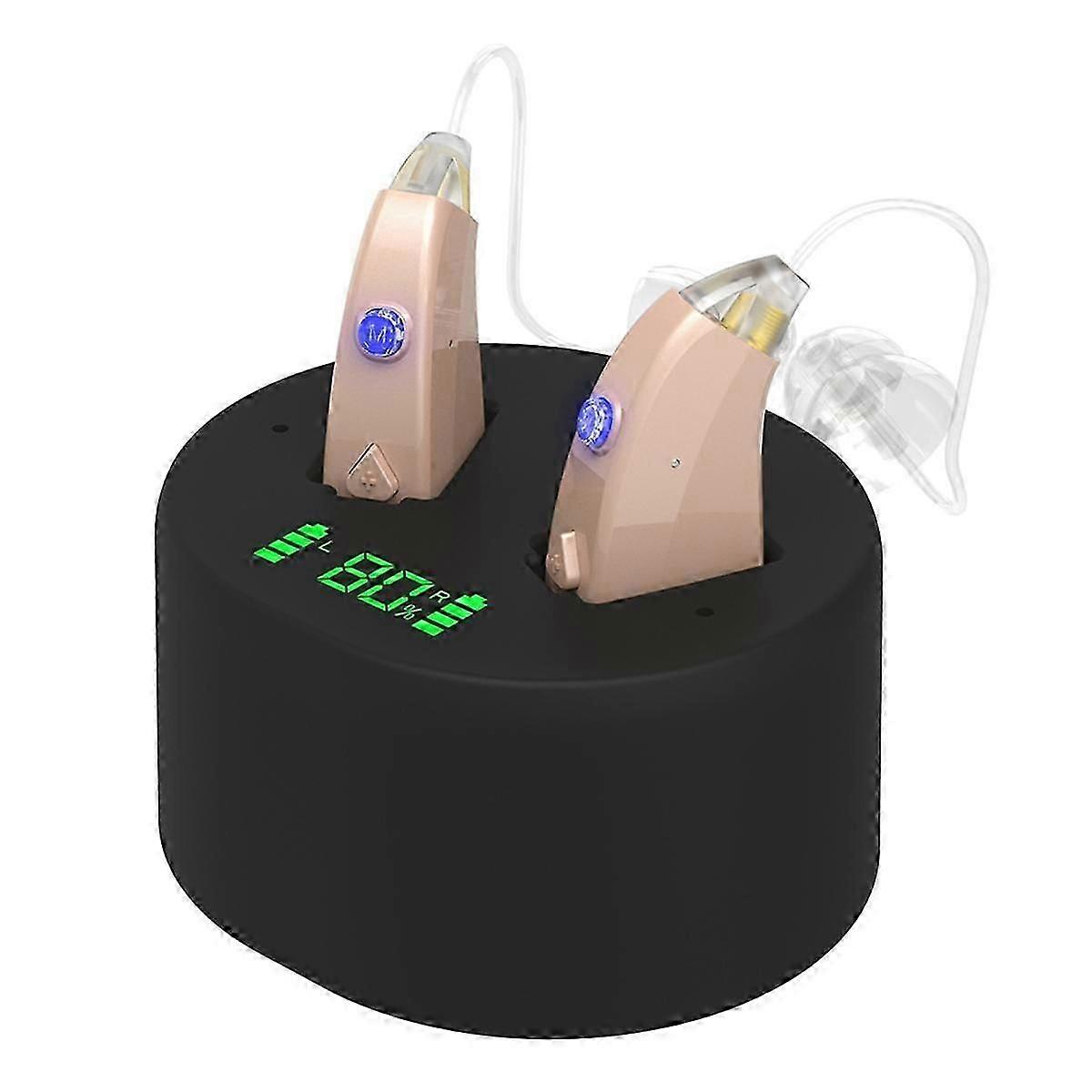 Hearing Aids for Seniors Rechargeable with Noise Cancelling, Digital Hearing Sound Amplifiers for H