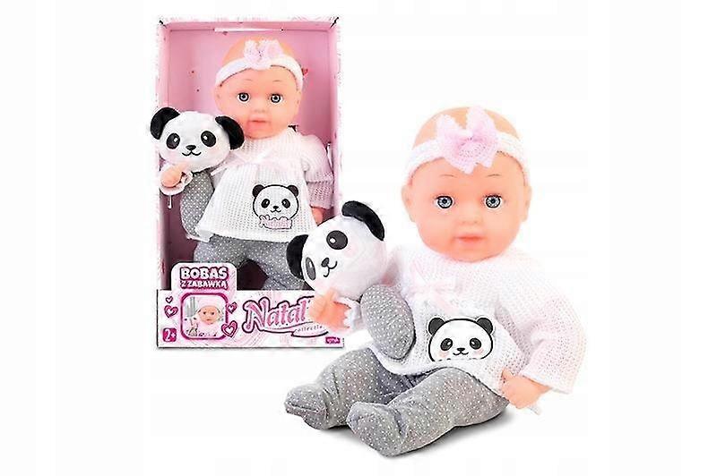 Poupée Natalia avec un jouet, 33 cm