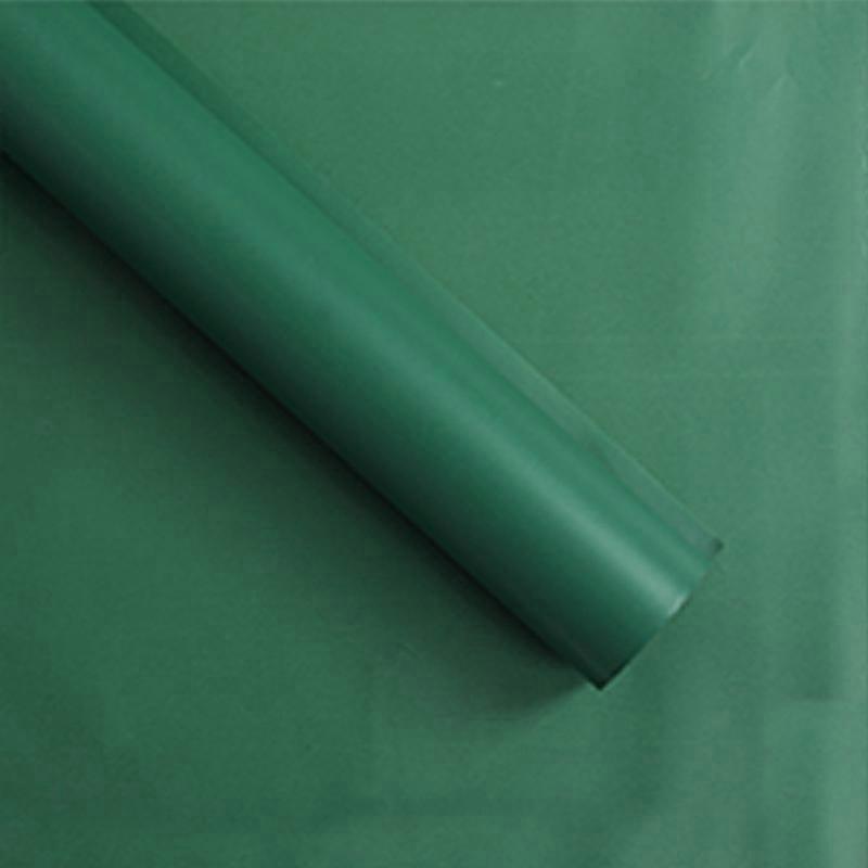 20 Sheets / Pack Flower Wrapping Paper Matte Paper Gift Paper Translucent Wrapping Paper Material, Colour: Emerald