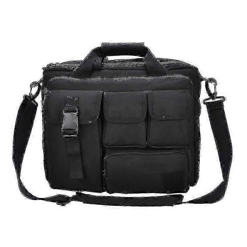 Laptop militar de 17 polegadas mensageiro mensageiro multifuncional pasta tática ombro