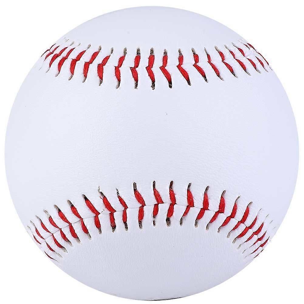 9英寸白色棒球棒球练习训练垒球运动团队游戏PVC