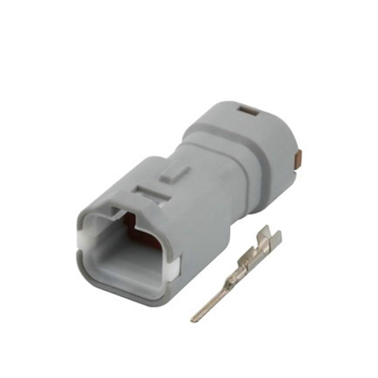 Auto 6pin Plug MG6444834 Sensor Wiring Connector with Terminals for MG 644483 MG644483 Compatible Applications (2pcs)
