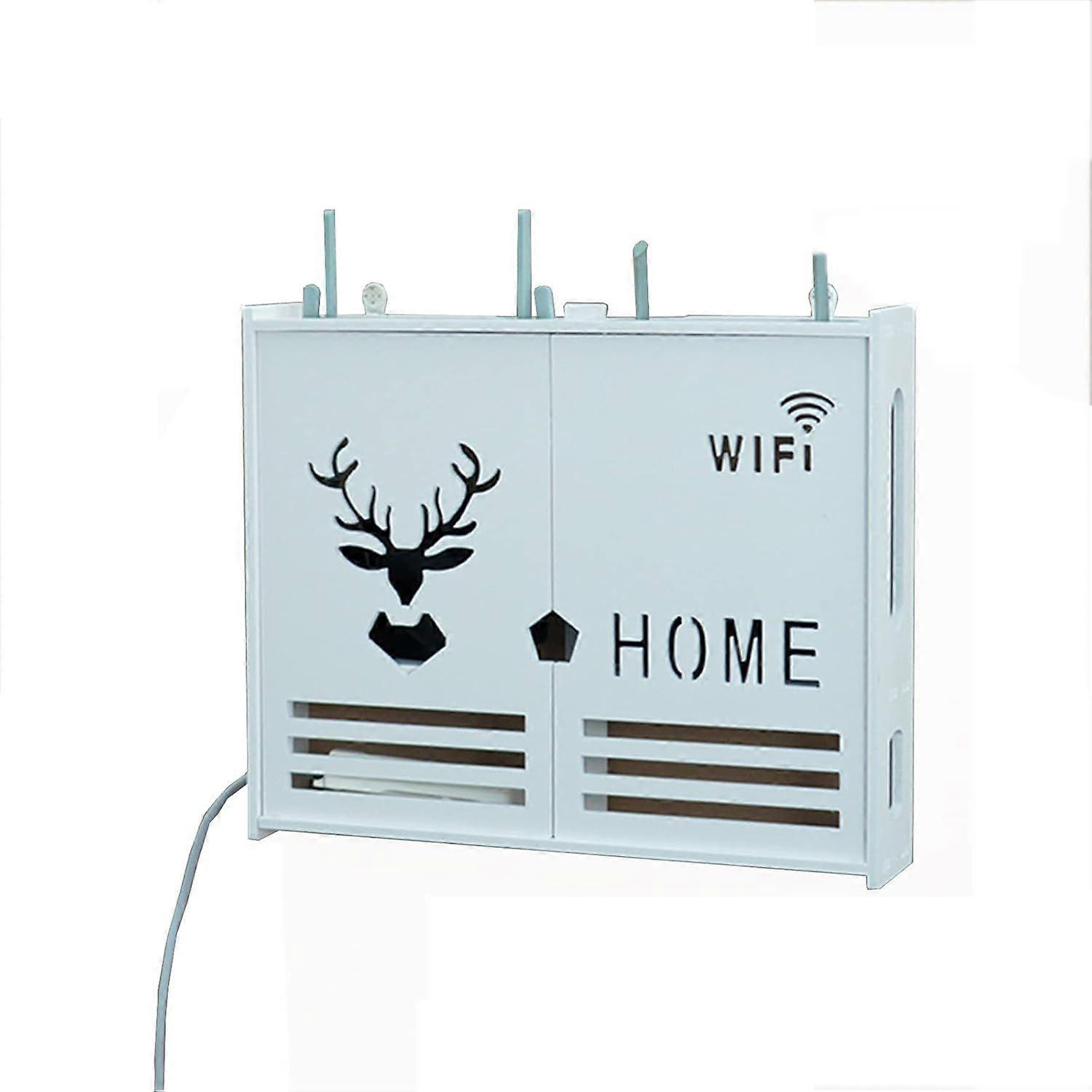 2025 Nieuwste Model Router Hider Box Wandmontage Router Plank Multi Layer Kabel