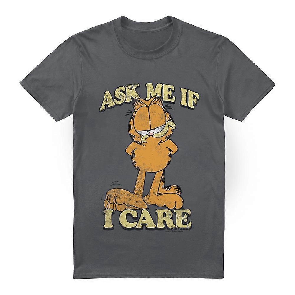 Garfield Bărbați Întreabă-mă Tricou