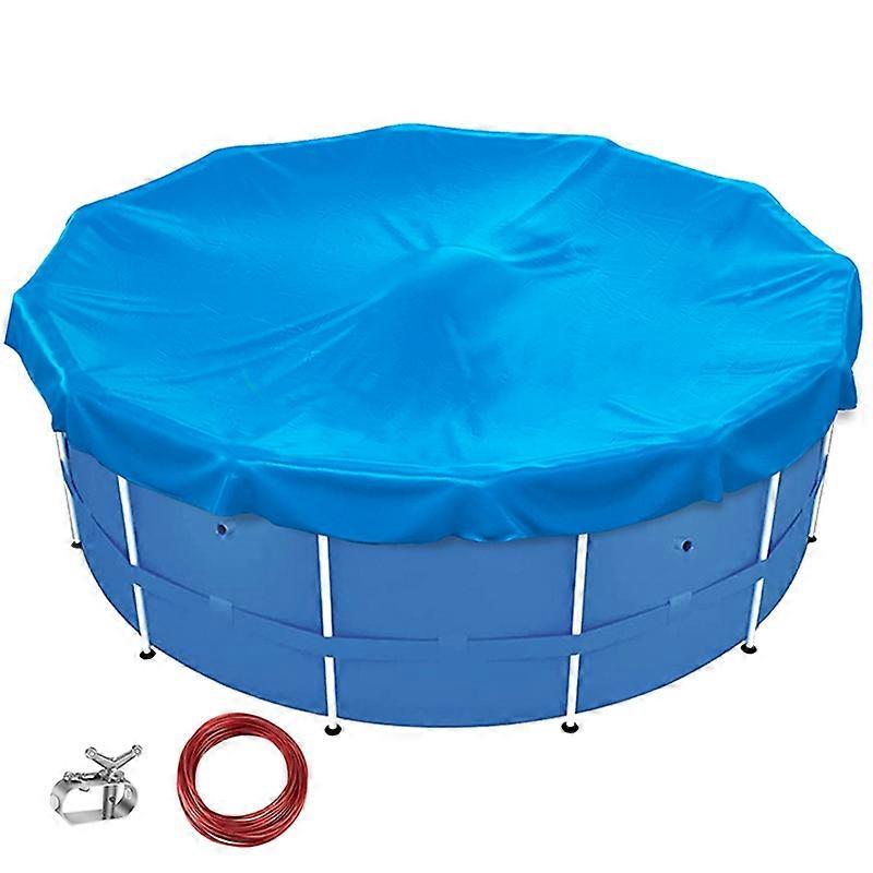 Solar Pool Cover for Above Ground Swimming Pools, 18Feet Pool Warmers