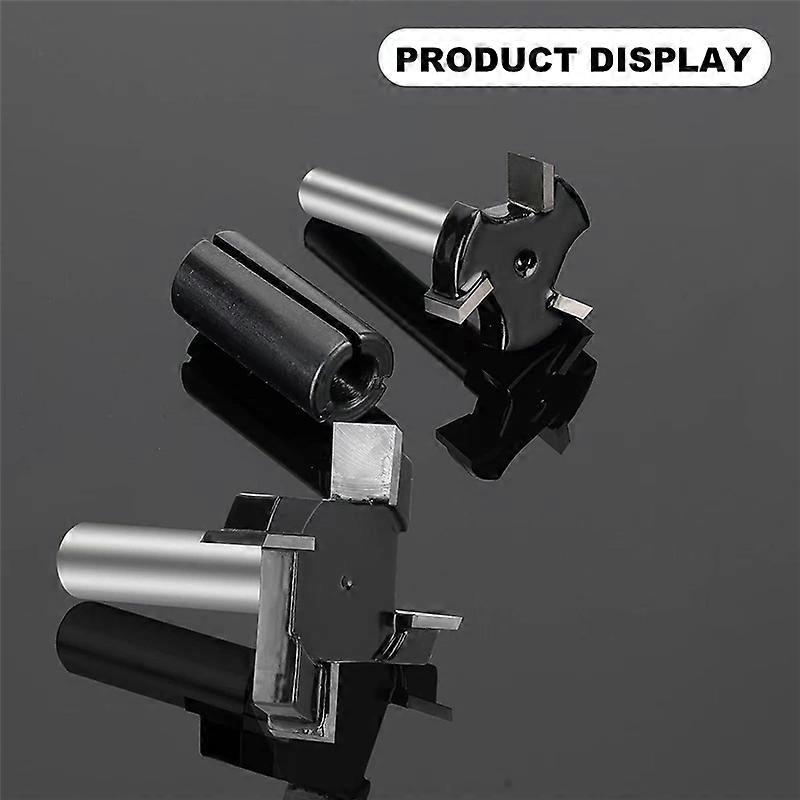 CNC Spoilboard Surfacing Router Bits,1/4Inch and 1/2Inch Handle