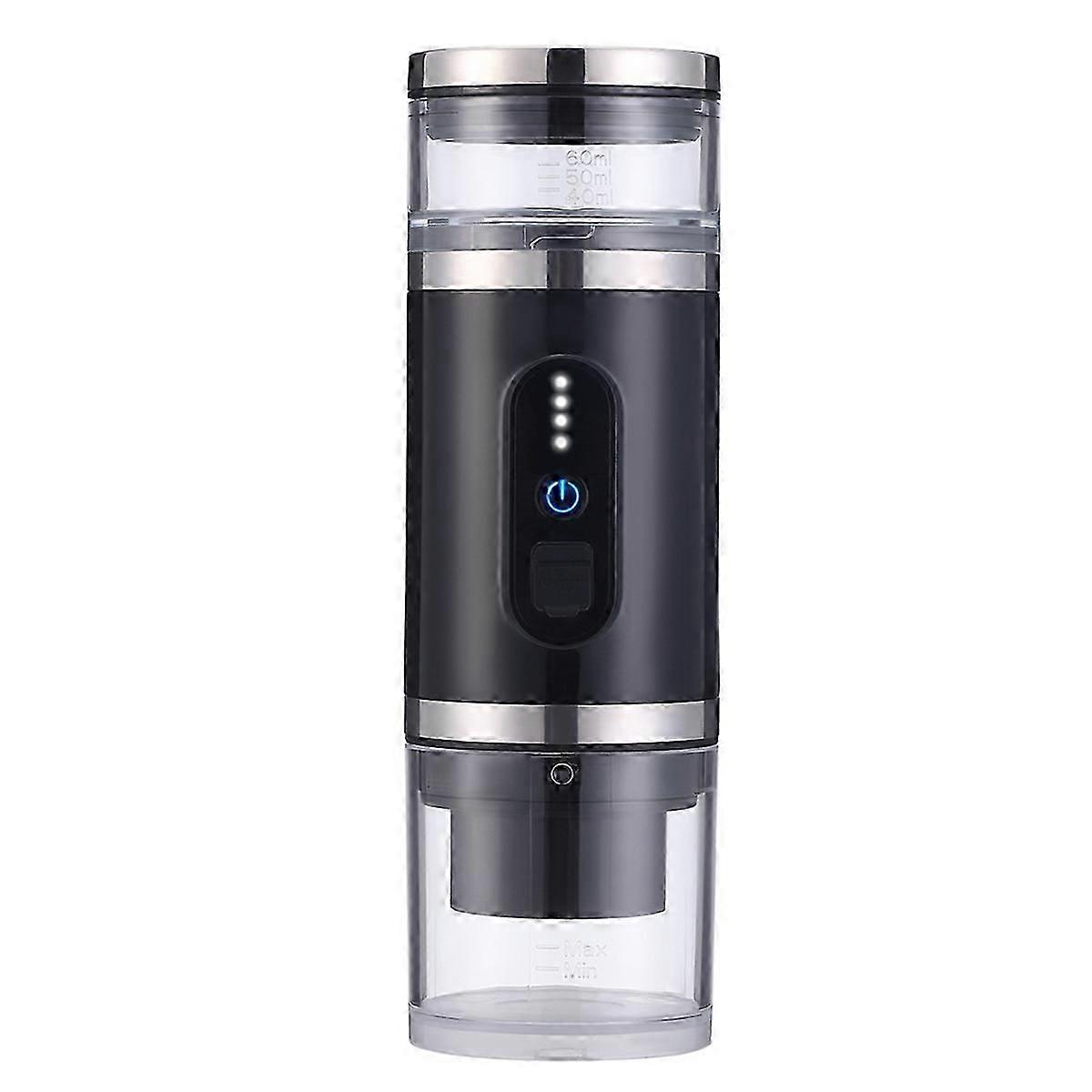 Portable Coffee Maker Electric Espresso Machine High-Capacity (80ml) Non-Heating Version for Campin