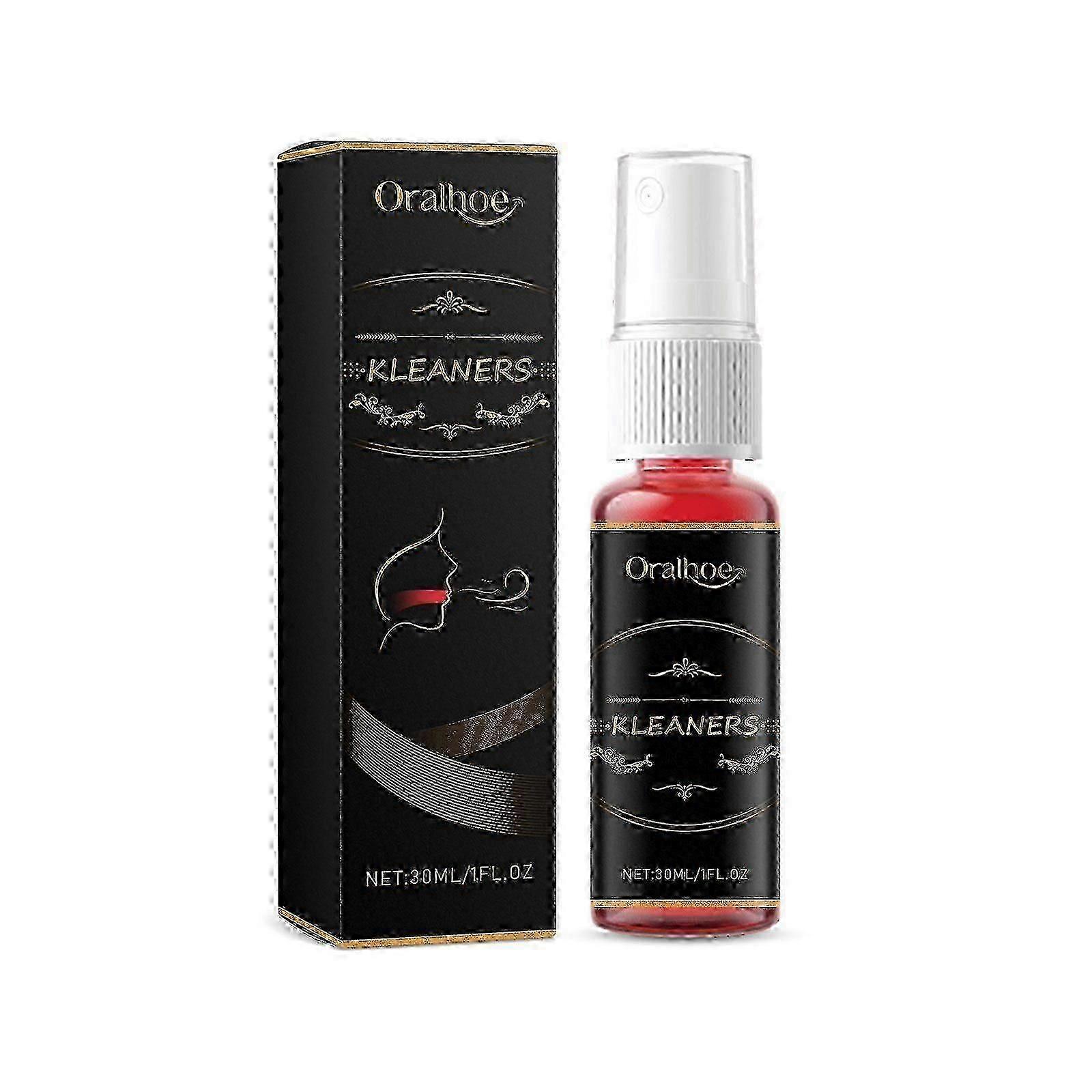 Spray nettoyant pour la bouche, spray désodorisant nettoie la mauvaise haleine et rafraîchit la mauvaise haleine