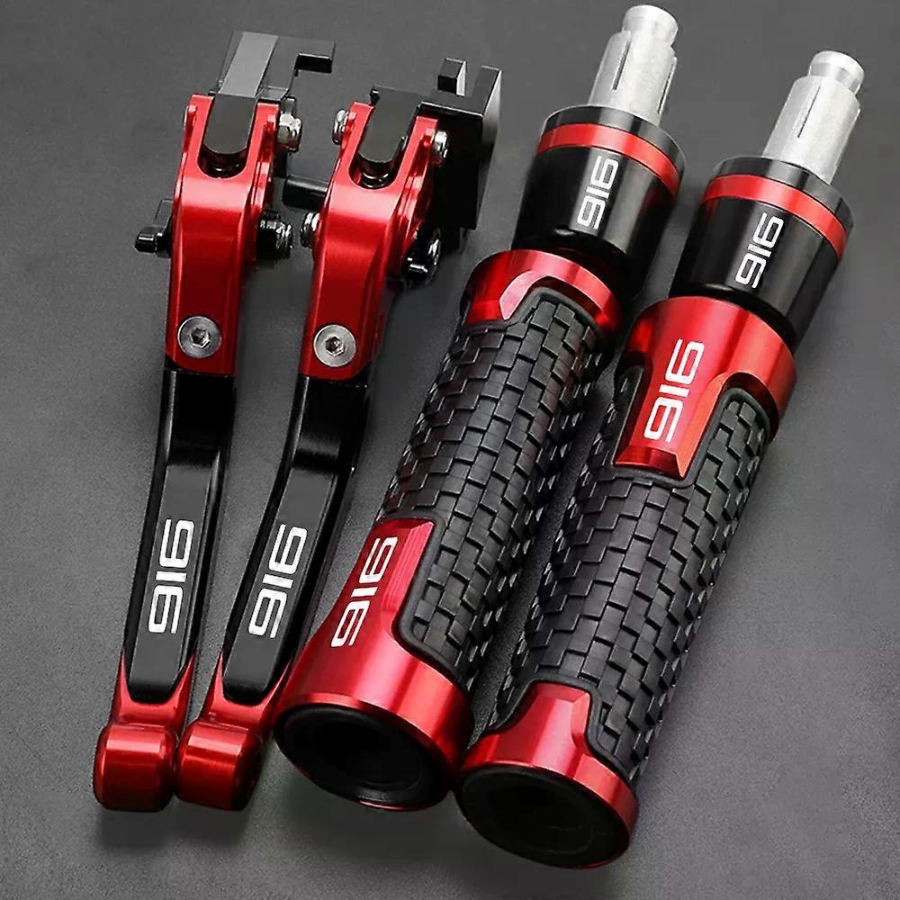 Gäller för Gäller motorcykeltillbehör Utdragbar för DUCATI 916 UPP till 1998 Justerbar broms Kopplingsspak Handtag Bar Handtag Ändar CNC Aluminium