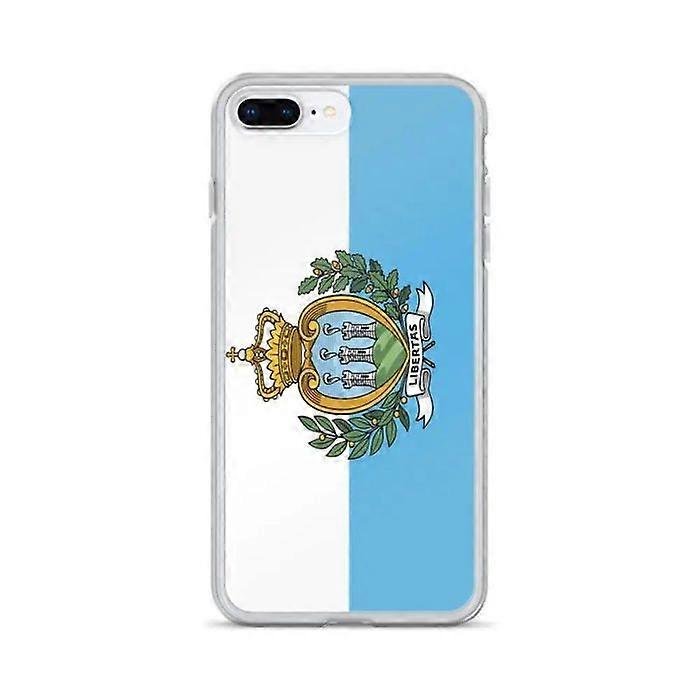 San Marino Flag Phone Case - iPhone 7 Plus