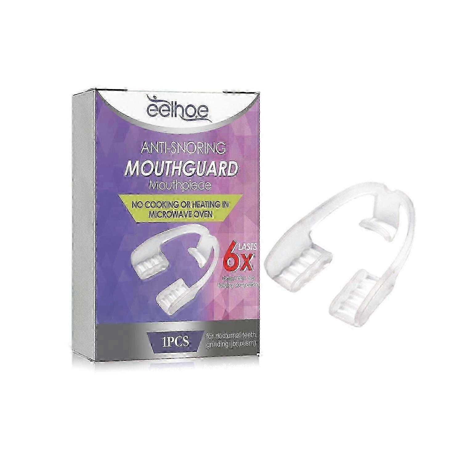 EELHOE anti-grinding and anti-snoring mouth guards to prevent snoring and grinding teeth at night sl