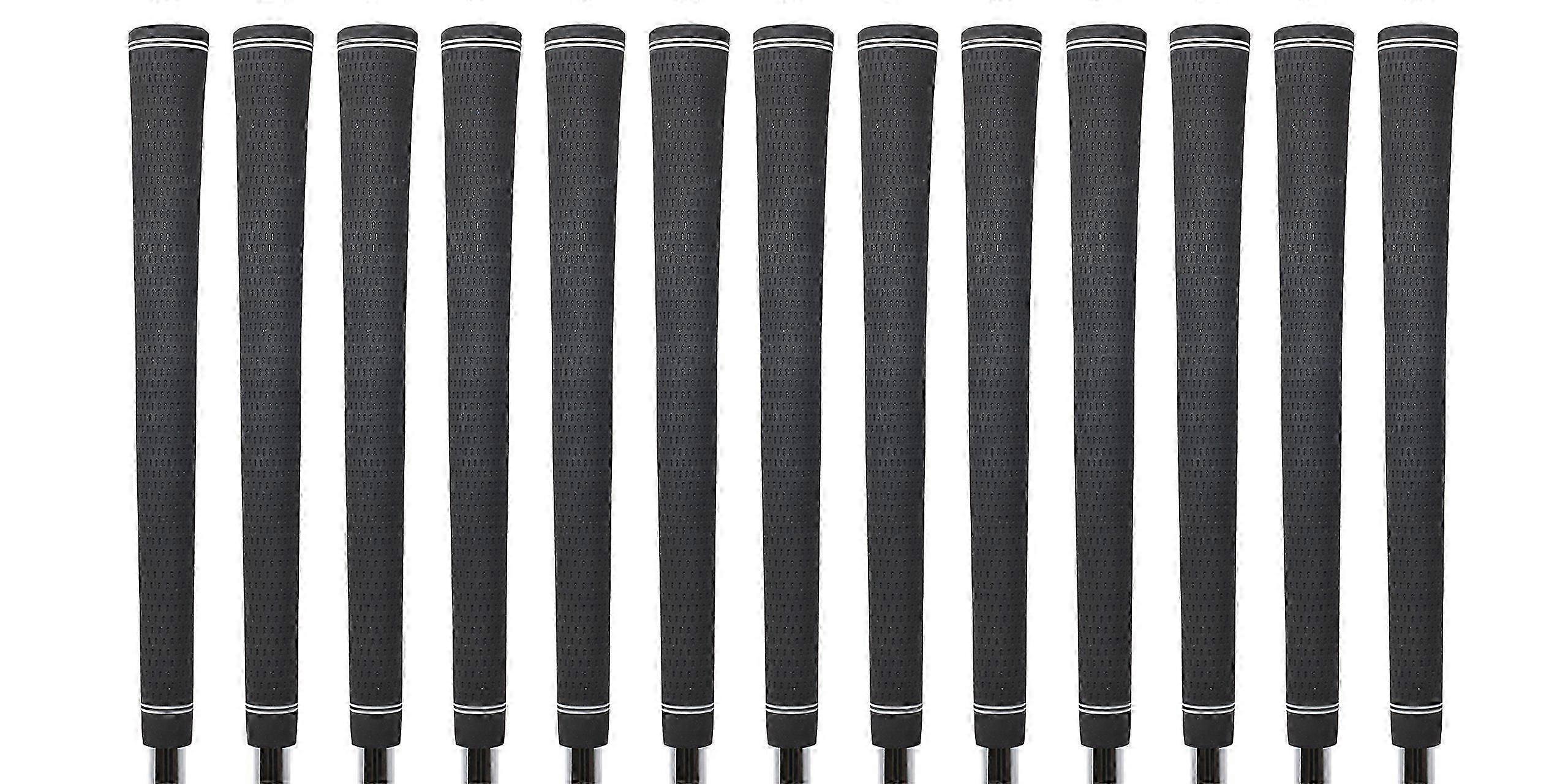 13 τεμάχια ανδρικά Jumbo Oversize Golf Grips +1/8" παχύτερα από το πρότυπο για μεγάλα χέρια, φιλικό προς την άρθρωση λαστιχένιο σετ λαβής για ενισχυμένο SW