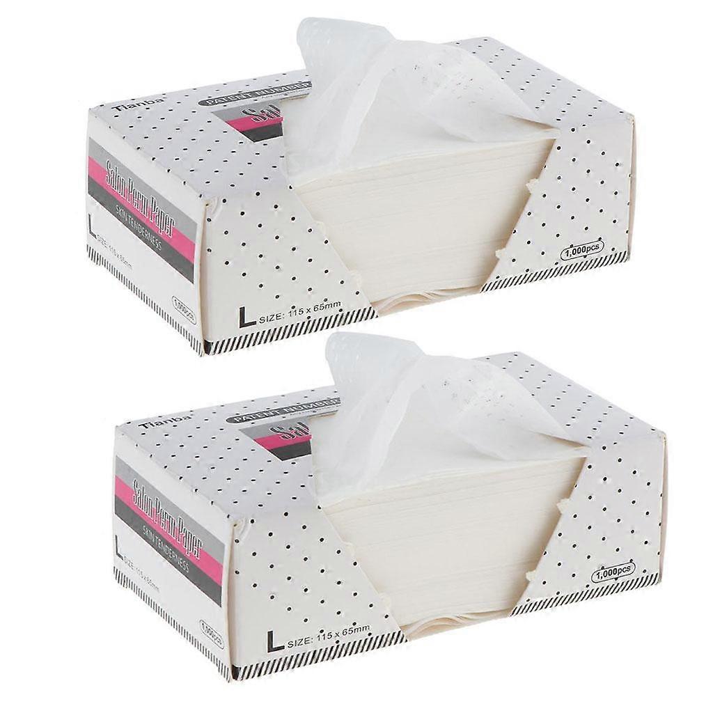 2000x Hair Perming Highlight End Wraps Perm Styling Tissue Paper Sheet