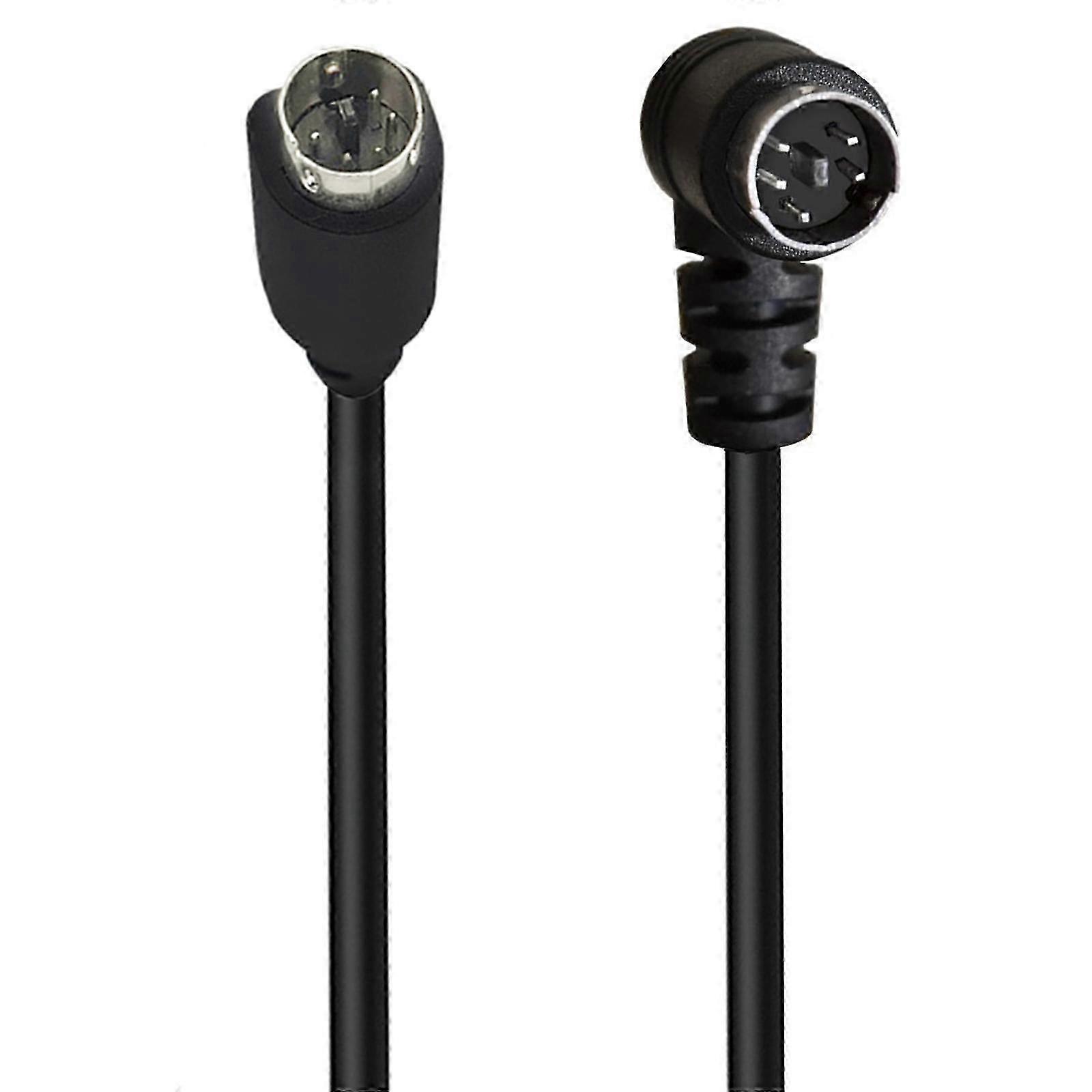 Mini DIN 5pinový S-video kabel samec na samec pro kamery, televizory a projektory s 5pinovým konektorem