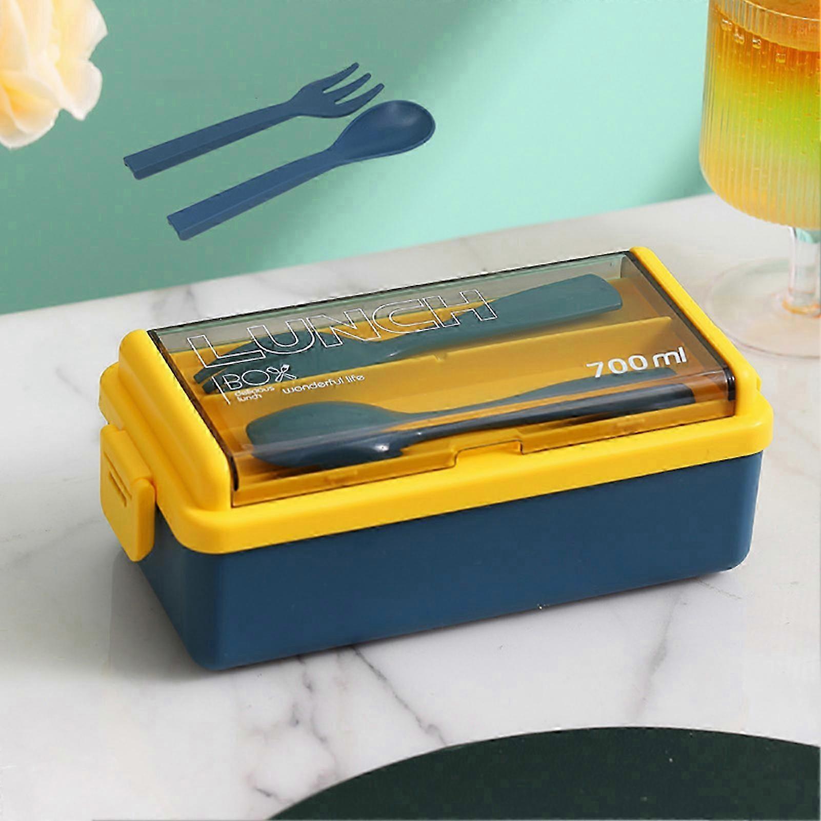 2025 Daily Use Microwave Bento Box Single/Double Layer Compact Salad Lunch Box for Car Travel Work Picnic