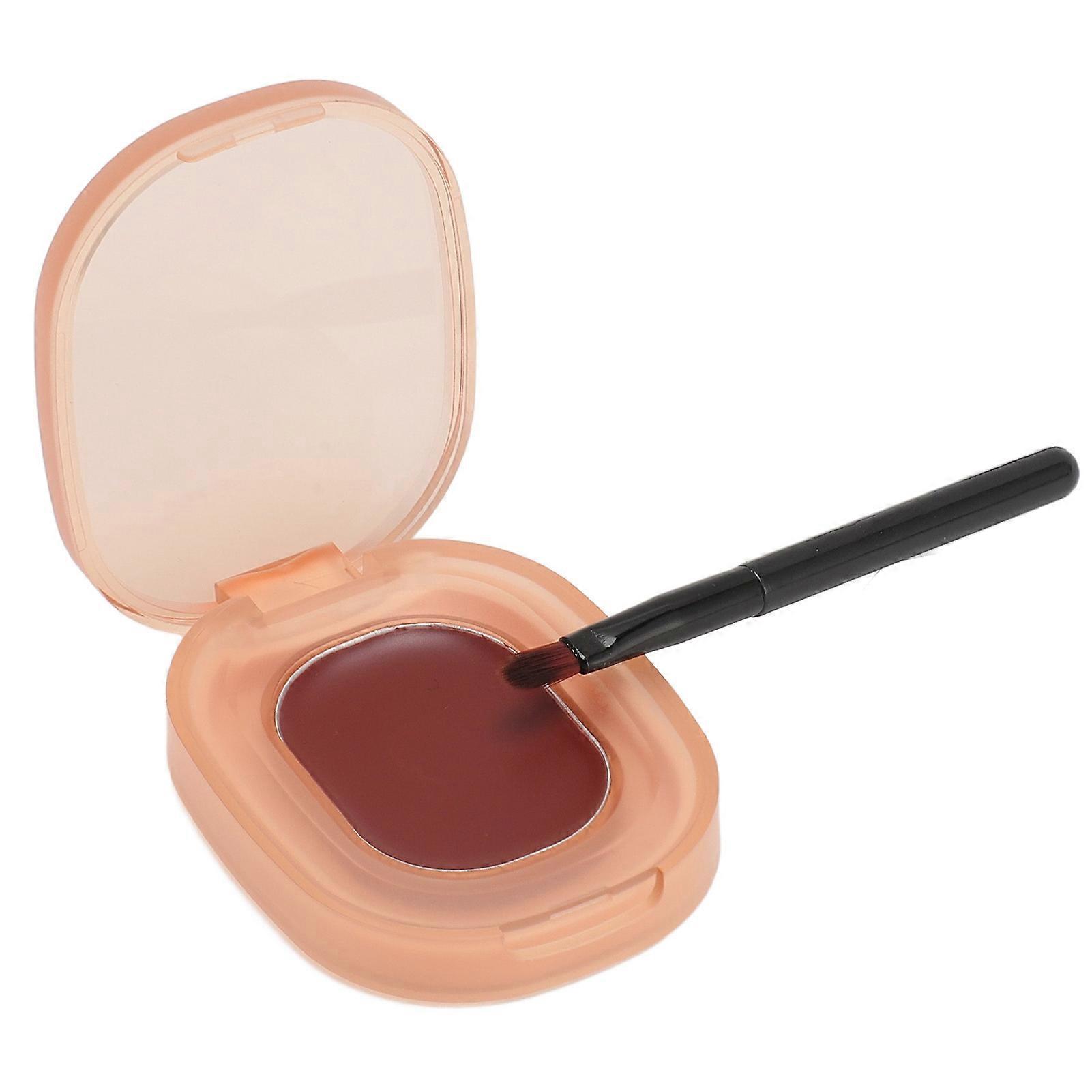 Solid Lipstick Long Lasting Moisturizing High Color Saturation Lip Makeup with Brush 06 Type 