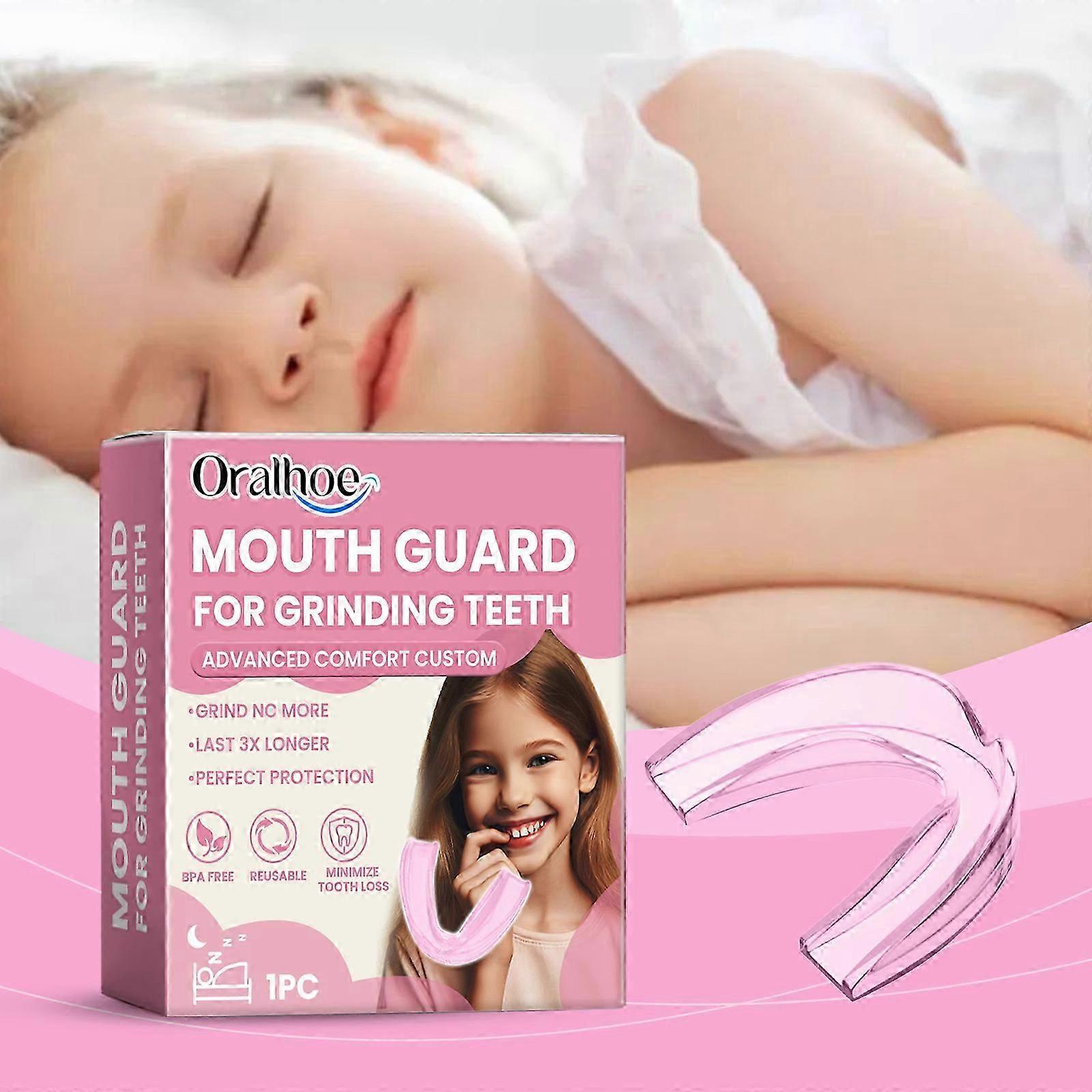 Kids Mouth Guard for Teeth Grinding, Comfortable Kids Night Guard, Comfortable Dental Guard, Stops Bruxism and Tmj