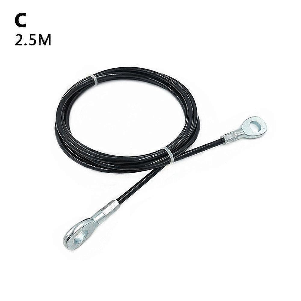1# fixed 2.5m (C)$ fitness equipment wire rope home gym large and small bird high pull-down comprehensive training pulley rope
