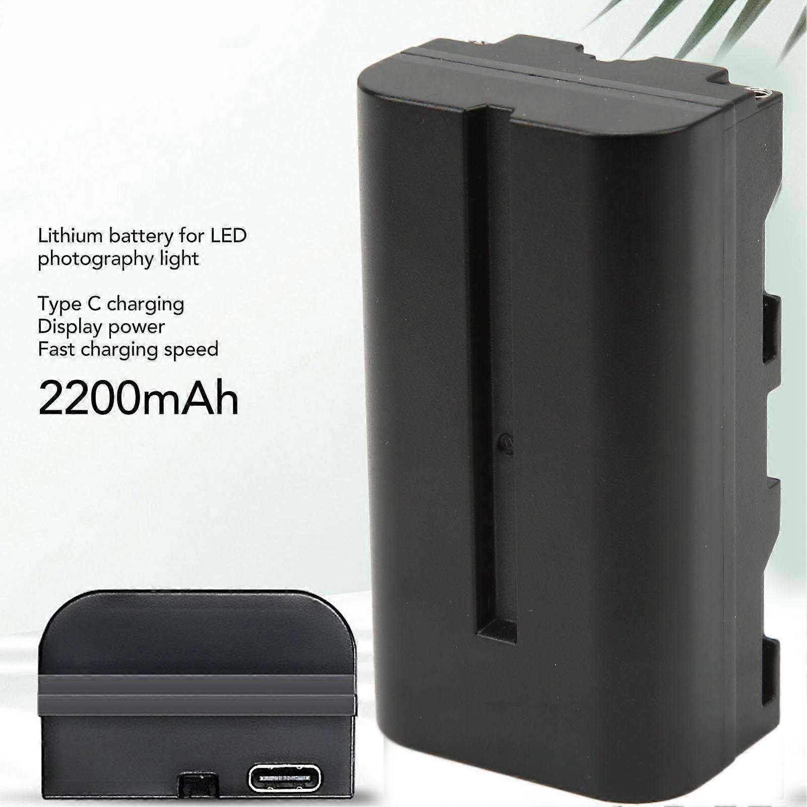 NPF550 Rechargeable Lithium Battery - Fast Charging, Durable, and Portable Power Solution