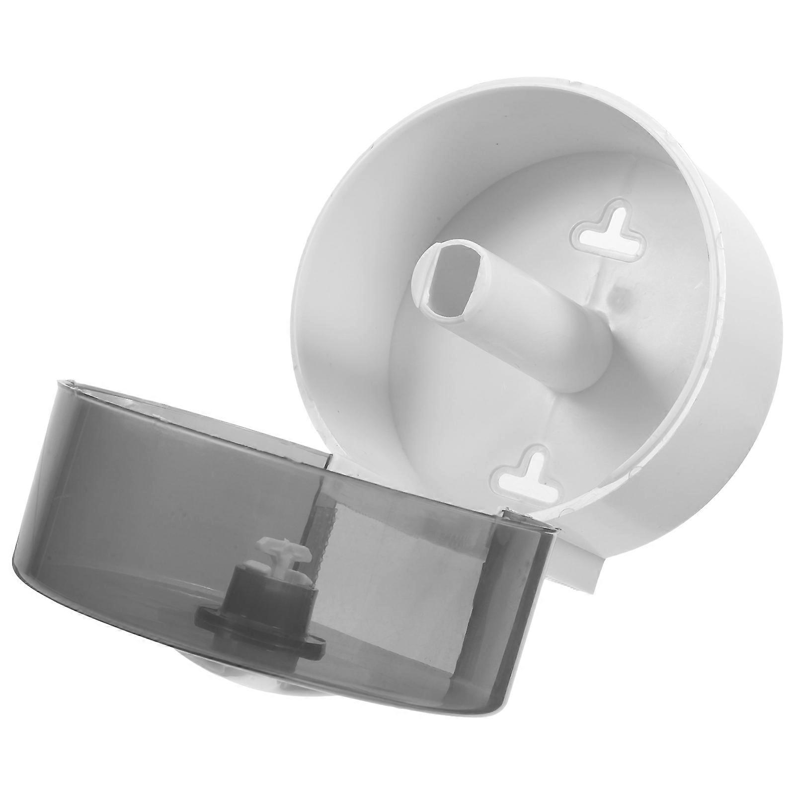 Wall Placed Tissue Case, Enclosed ABS Bathroom Tissue Box with Simple Tear Mechanism